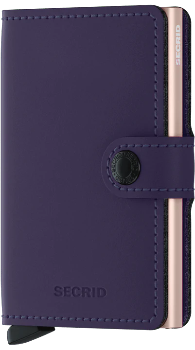 Miniwallet: Matte Purple