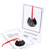Yule Cat Hanging Charm