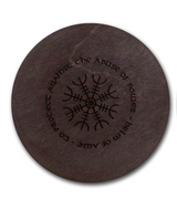 Coaster With Runes Of  Ægishjálmur