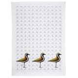 Tea Towel (Golden plover white)