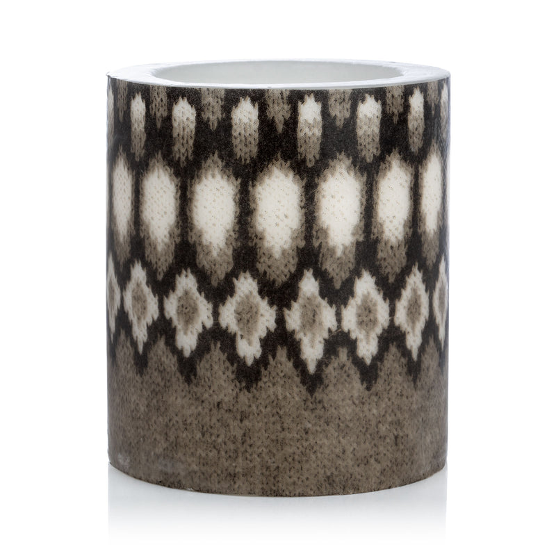 CANDLE (BROWN WOOL)