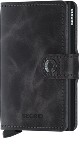 Miniwallet: Vintage Grey-Black