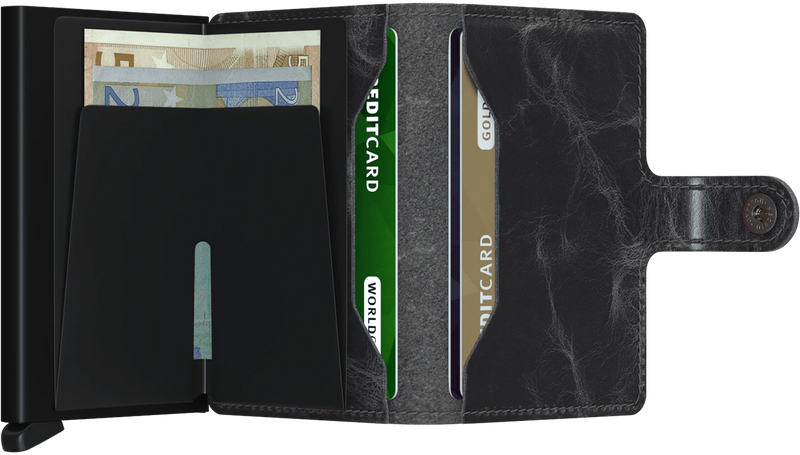 Miniwallet: Vintage Grey-Black