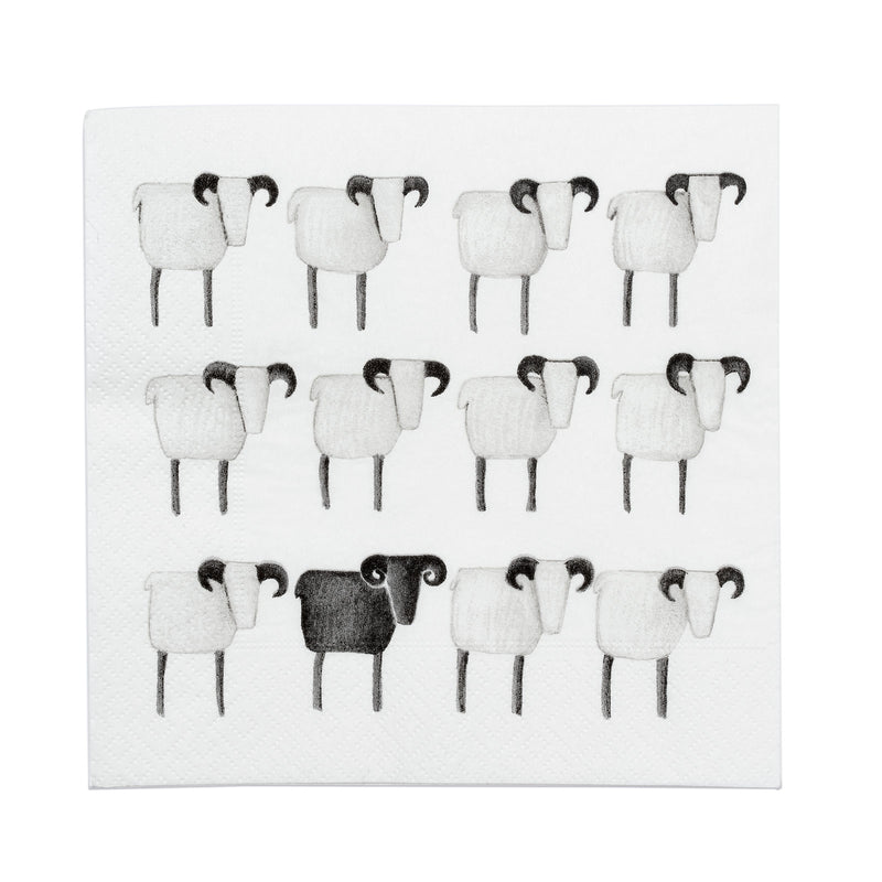 Black sheep Napkins