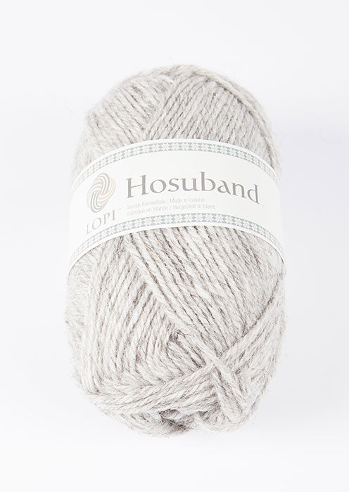 Icelandic sweaters and products - Hosuband - Light Grey Hosuband Wool Yarn - NordicStore