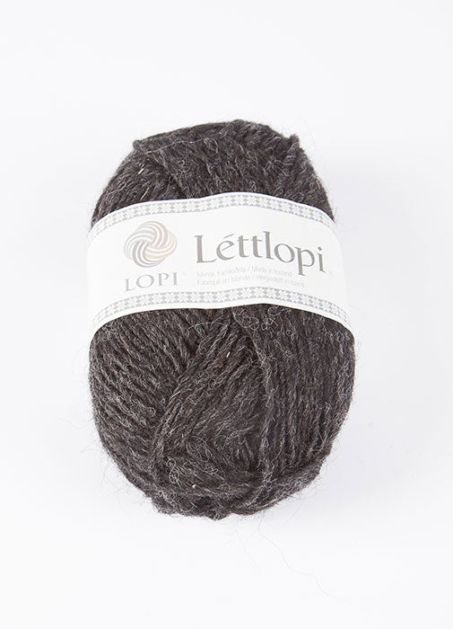 Icelandic sweaters and products - Lett Lopi 0005 - black heather Lett Lopi Wool Yarn - NordicStore