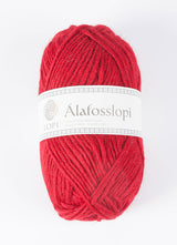 Icelandic sweaters and products - Alafoss Lopi 0047 - happy red Alafoss Wool Yarn - NordicStore