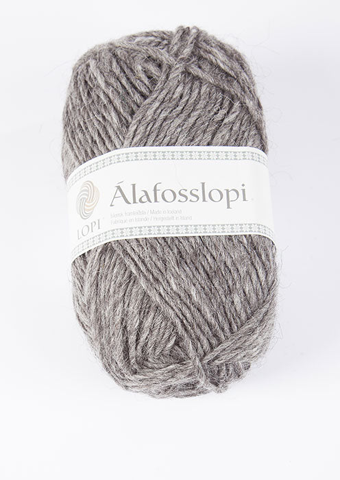 Icelandic sweaters and products - Alafoss Lopi 0057 - grey heather Alafoss Wool Yarn - NordicStore