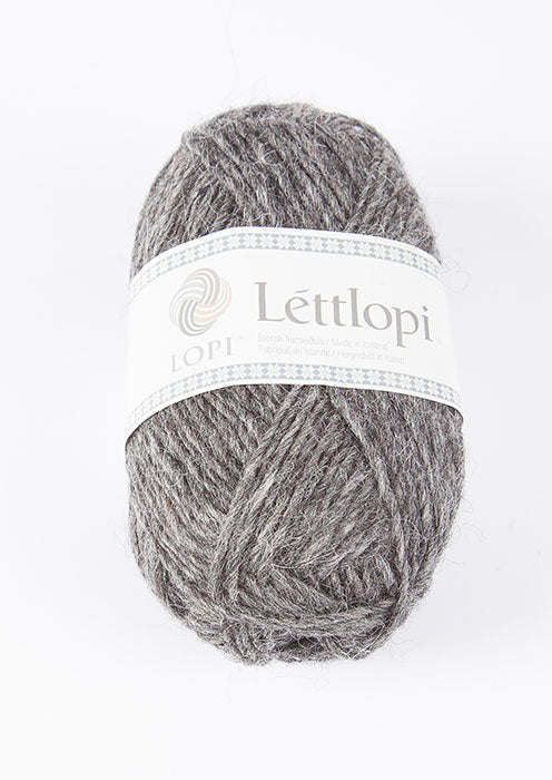 Icelandic sweaters and products - Lett Lopi 0058- dark grey heather Lett Lopi Wool Yarn - NordicStore