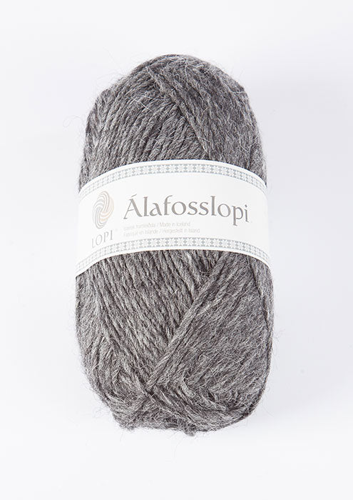 Icelandic sweaters and products - Alafoss Lopi 0058 - dark grey heather Alafoss Wool Yarn - NordicStore