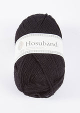 Icelandic sweaters and products - Hosuband - Black 0059 Hosuband Wool Yarn - NordicStore