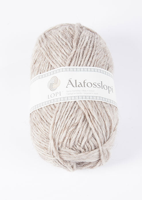 Icelandic sweaters and products - Alafoss Lopi 0086 - light beige heather Alafoss Wool Yarn - NordicStore