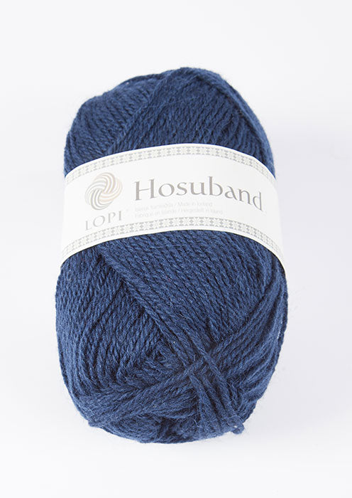 Icelandic sweaters and products - Hosuband - Dark Blue 0118 Hosuband Wool Yarn - NordicStore