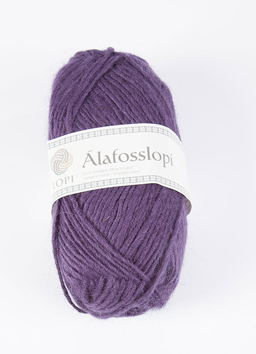 Icelandic sweaters and products - Alafoss Lopi 0163 - dark soft purple Alafoss Wool Yarn - NordicStore