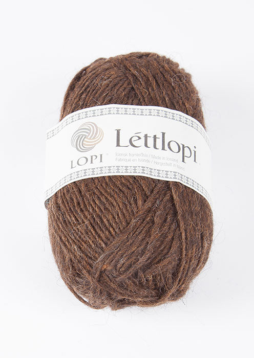 Icelandic sweaters and products - Lett Lopi 0867 - chocolate heather Lett Lopi Wool Yarn - NordicStore