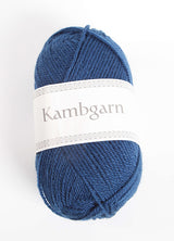 Icelandic sweaters and products - Kambgarn - 0942 Indigo Kambgarn Wool Yarn - NordicStore