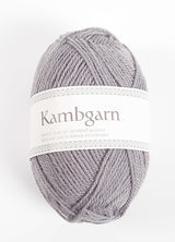 Icelandic sweaters and products - Kambgarn - 1201 Dove Grey Kambgarn Wool Yarn - NordicStore