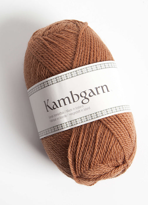 Icelandic sweaters and products - Kambgarn - 1203 Almond Kambgarn Wool Yarn - NordicStore