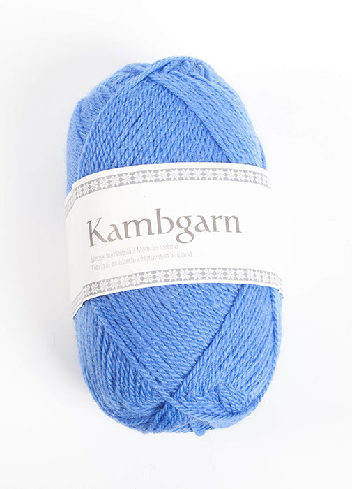 Icelandic sweaters and products - Kambgarn - 1214 Sky Blue Kambgarn Wool Yarn - NordicStore