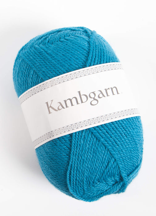 Icelandic sweaters and products - Kambgarn - 1218 Peacock Kambgarn Wool Yarn - NordicStore