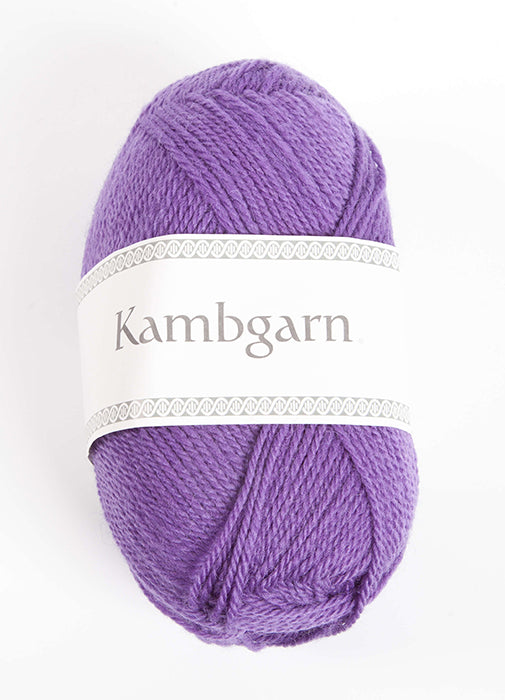 Icelandic sweaters and products - Kambgarn - 1224 Violet Kambgarn Wool Yarn - NordicStore