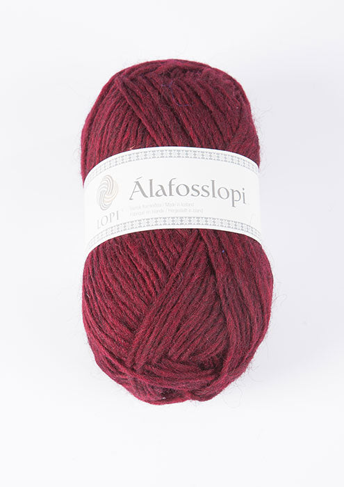 Icelandic sweaters and products - Alafoss Lopi 1242 - oxblood red Alafoss Wool Yarn - NordicStore