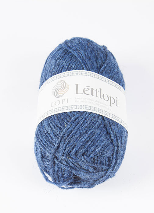Icelandic sweaters and products - Lett Lopi 1403 - lapis blue heather Lett Lopi Wool Yarn - NordicStore