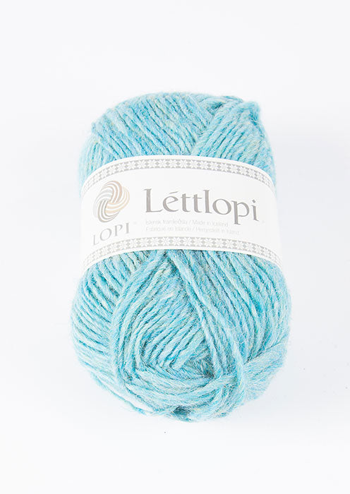 Icelandic sweaters and products - Lett Lopi 1404 - glacier blue heather Lett Lopi Wool Yarn - NordicStore