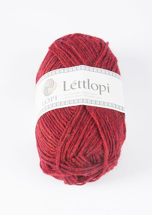 Icelandic sweaters and products - Lett Lopi 1409 - garnet red heather Lett Lopi Wool Yarn - NordicStore