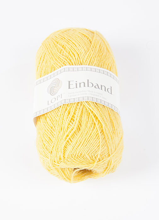 Icelandic sweaters and products - Einband 1765 Wool Yarn - Yellow Einband Wool Yarn - NordicStore