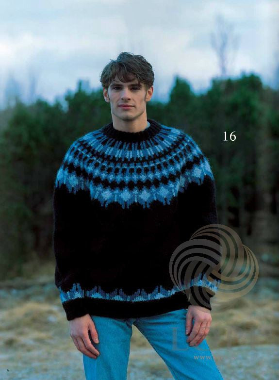 Icelandic sweaters and products - Hefð (Tradition) Mens Wool Sweater Tailor Made - NordicStore