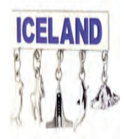 Magnet w. charms ICELAND
