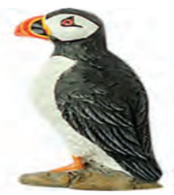 Magnet Puffin Poly