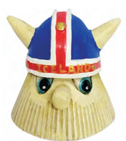 Magnet Viking w. helmet