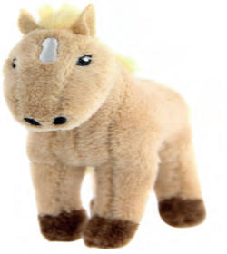 Magnet Icelandic horse Light brown