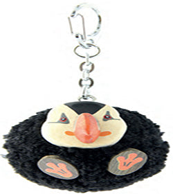 Keyring Pompom puffin