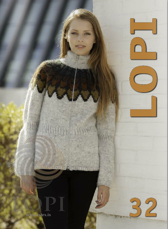 Icelandic sweaters and products - Lopi Pattern Book No. 32 Pattern Book - NordicStore