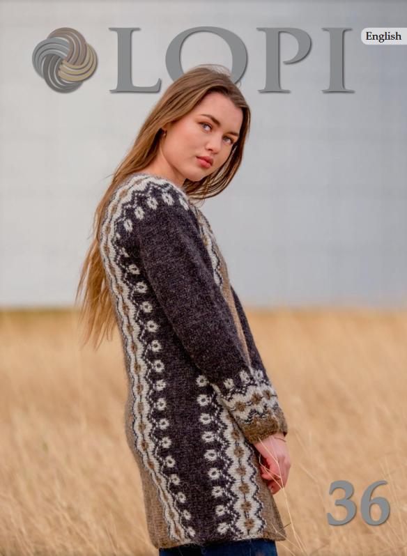 Icelandic sweaters and products - Lopi Pattern Book No. 36 Pattern Book - NordicStore