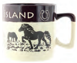 Mug Two tone Iceland Horse