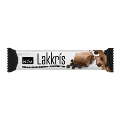 Icelandic sweaters and products - Noi Sirius Bar 60gr. liquorice covered w/chocolate Candy - NordicStore