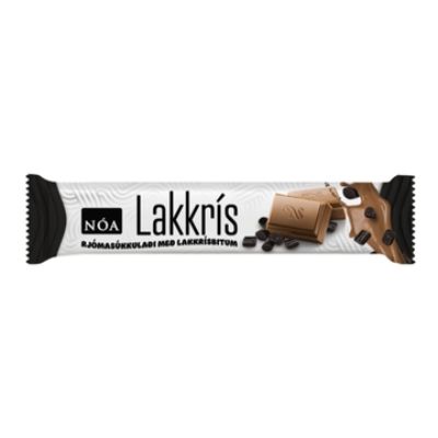 Icelandic sweaters and products - Noi Sirius Bar 60gr. liquorice covered w/chocolate Candy - NordicStore