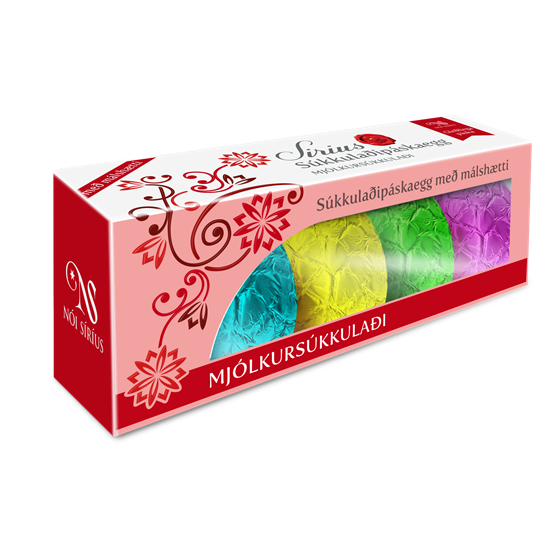 Nóa Chocolate Easter Eggs No 1 (4x28gr)