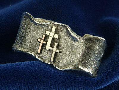 Icelandic sweaters and products - Golden Trinity Brooch Jewelry - NordicStore