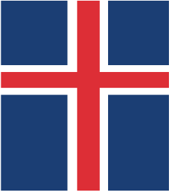 Flag Iceland  152x90cm