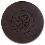 Coaster With Runes Of Vegvísir