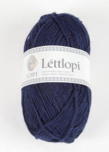 Icelandic sweaters and products - Lett Lopi 9420 - navy blue Lett Lopi Wool Yarn - NordicStore