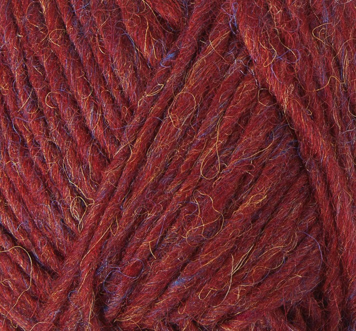 Alafoss Lopi 9962 - ruby red heather