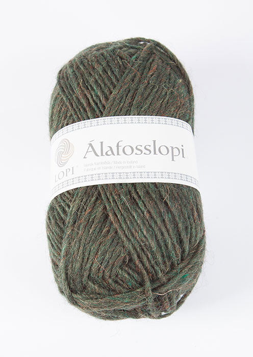 Icelandic sweaters and products - Alafoss Lopi 9966 - cypress green heather Alafoss Wool Yarn - NordicStore