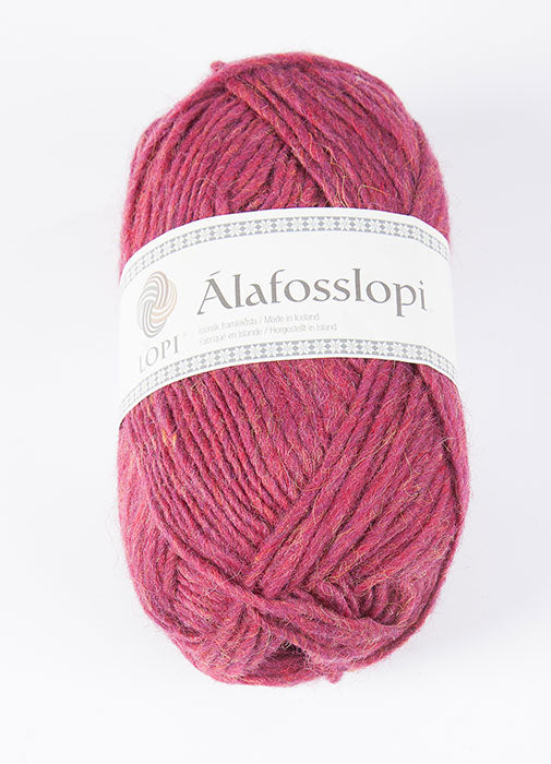 Icelandic sweaters and products - Alafoss Lopi 9969 - fuchsia heather Alafoss Wool Yarn - NordicStore
