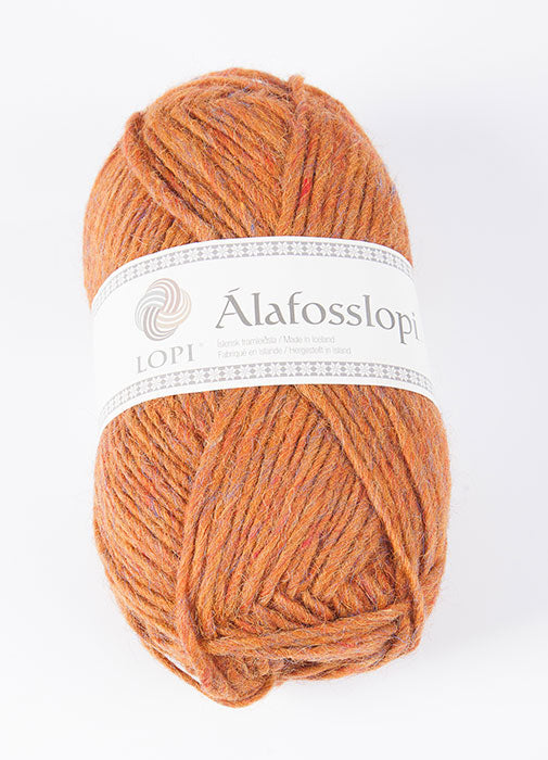 Icelandic sweaters and products - Alafoss Lopi 9971 - amber heather Alafoss Wool Yarn - NordicStore
